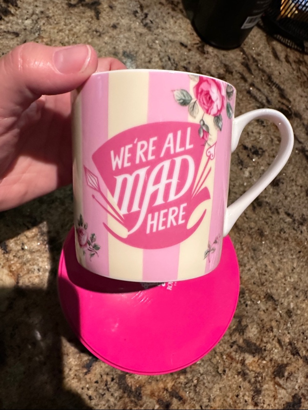 Disney Alice through the looking glass mug, NWT